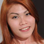 Very slim ladyboy with cute tits and a nice suckable cock.
